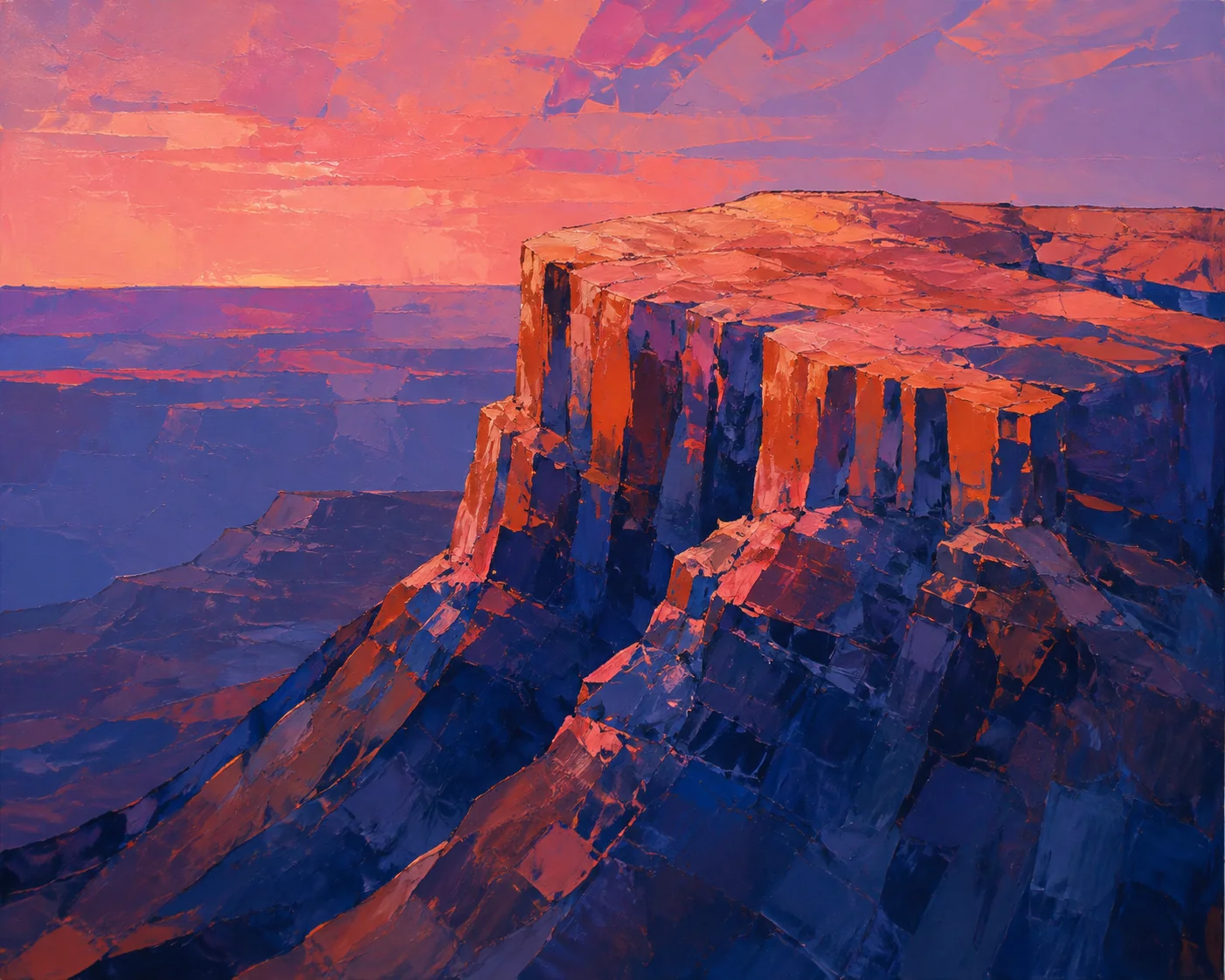 Last Light on the Mesa